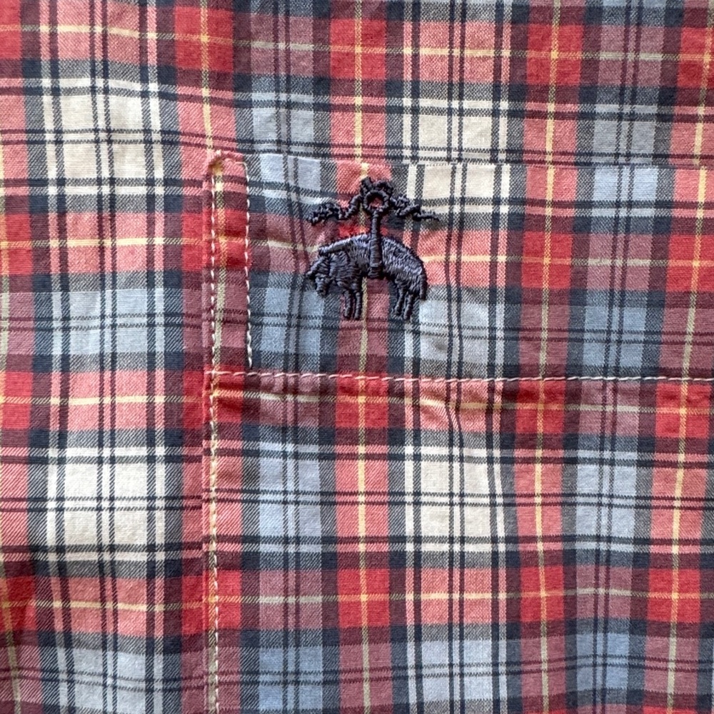 Brooks Brothers Multicolor Plaid Button-Down Shirt - Picture 3 of 3
